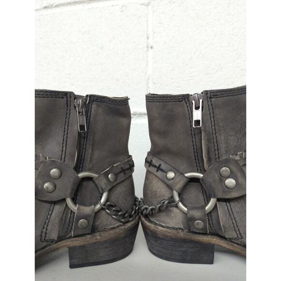 New w/ box free people Stony desert boot washed black SZ 36 5.5-6 Western - Picture 8 of 9